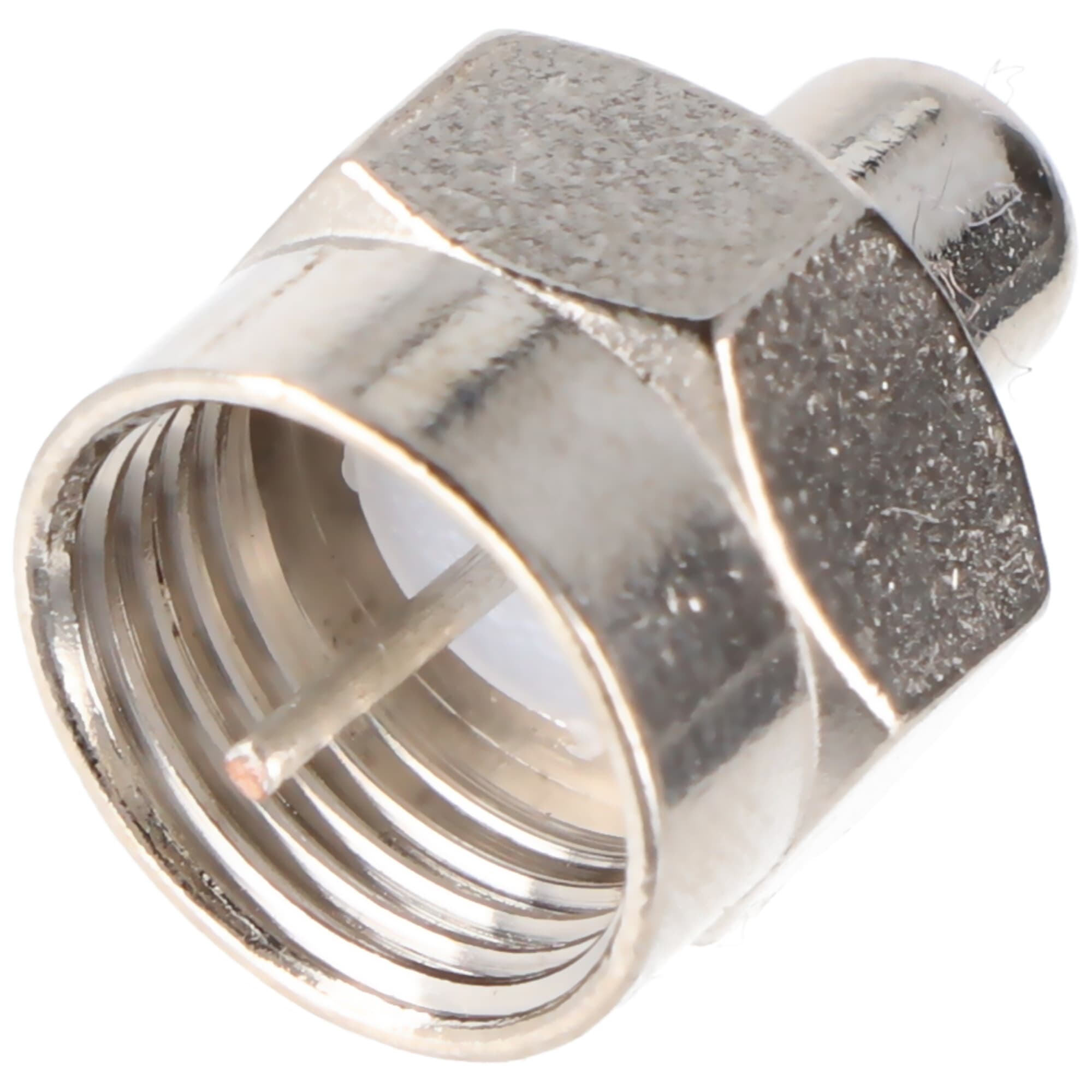 Résistance de terminaison Goobay F, 75 ohms - résistance de terminaison avec connexion F en zinc
