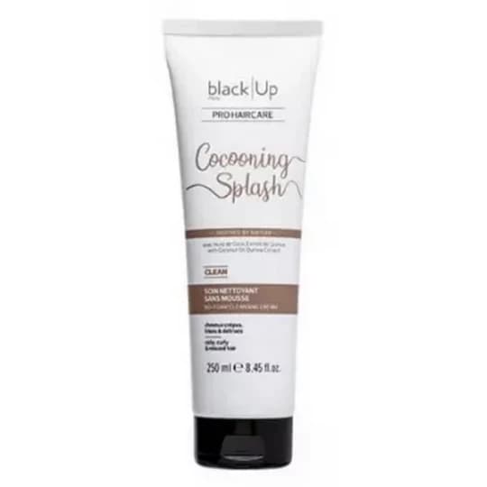 Black Up Soin Nettoyant Sans Mousse Cheveux Texturés Cocooning Splash 250 ml