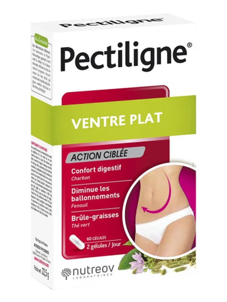 Nutreov Pectiligne Ventre Plat - Action Ciblée - 60 Gélules