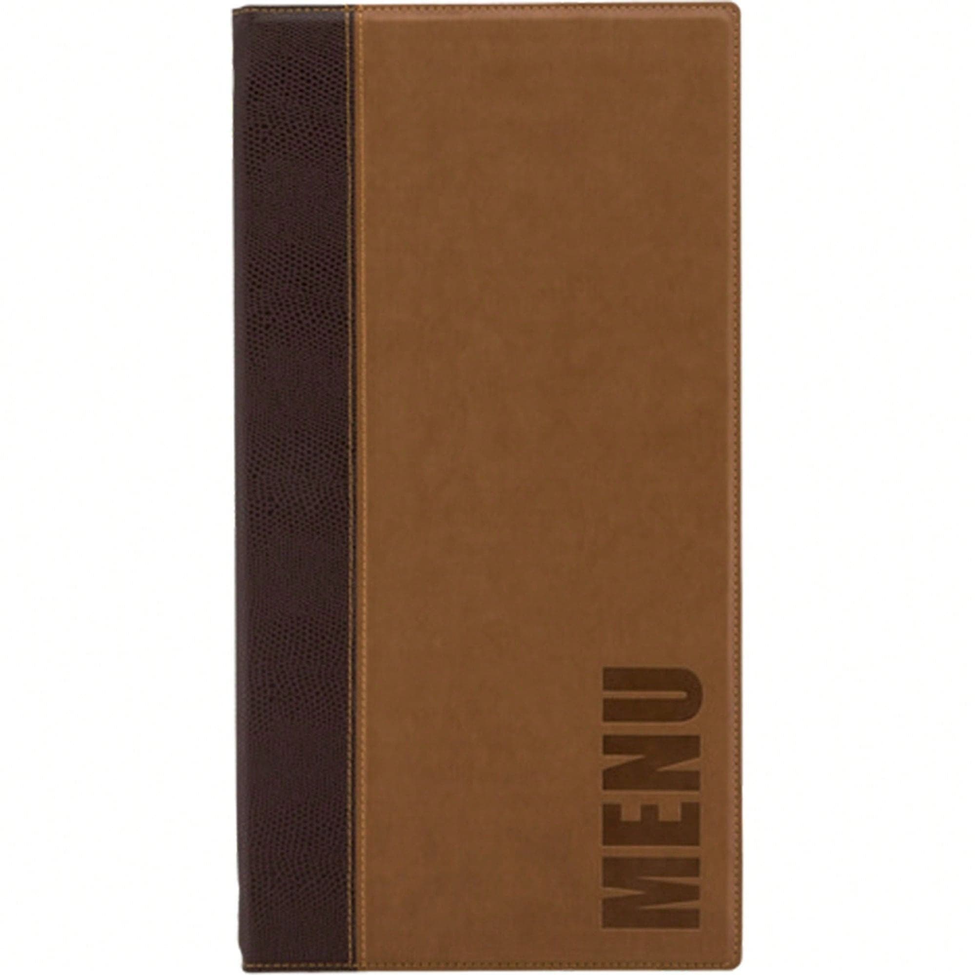 | PORTE-MENUS TENDANCE MARRON 35,3CM - Porte-menu élégant et fonctionnel