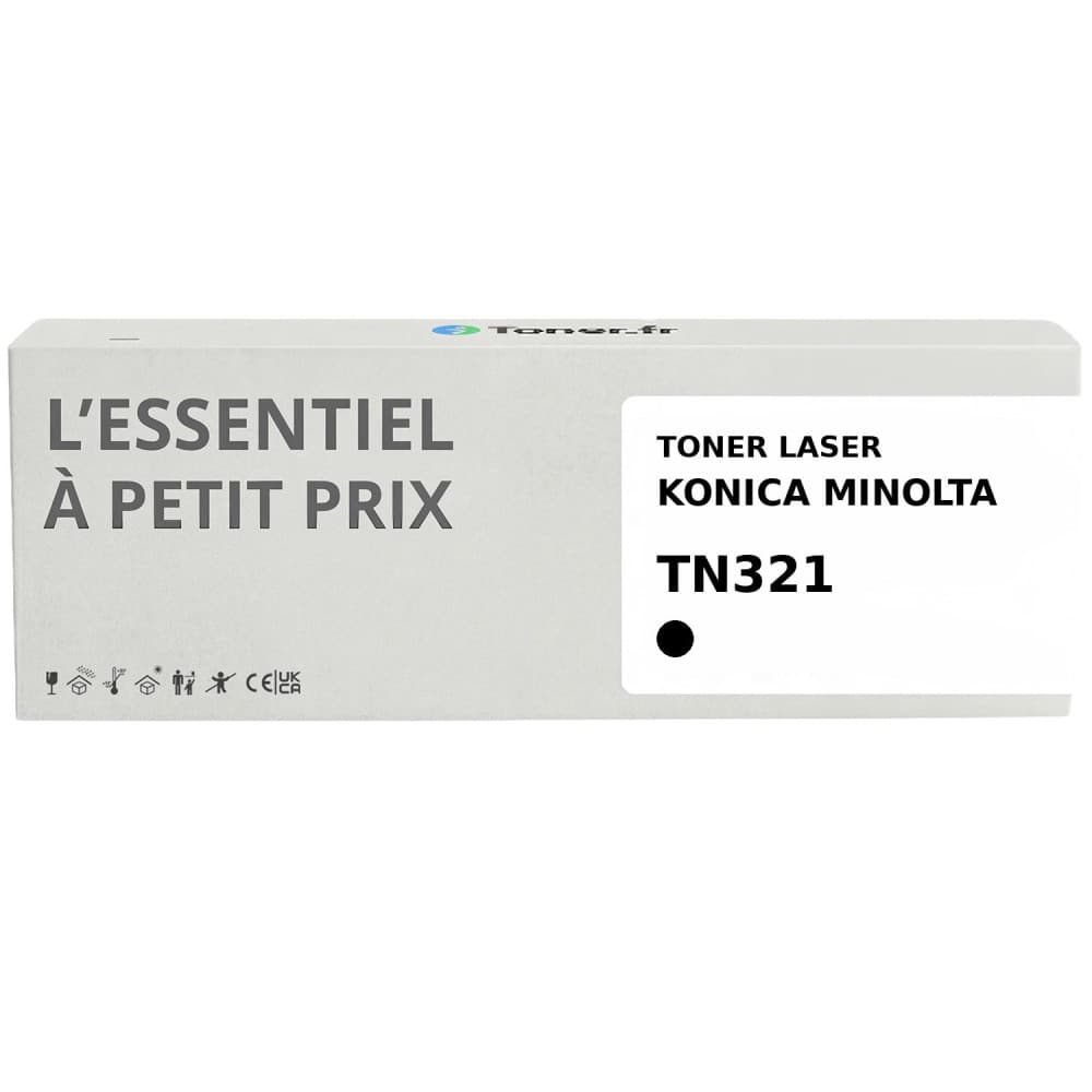 Toner compatible Konica Minolta TN321 Noir